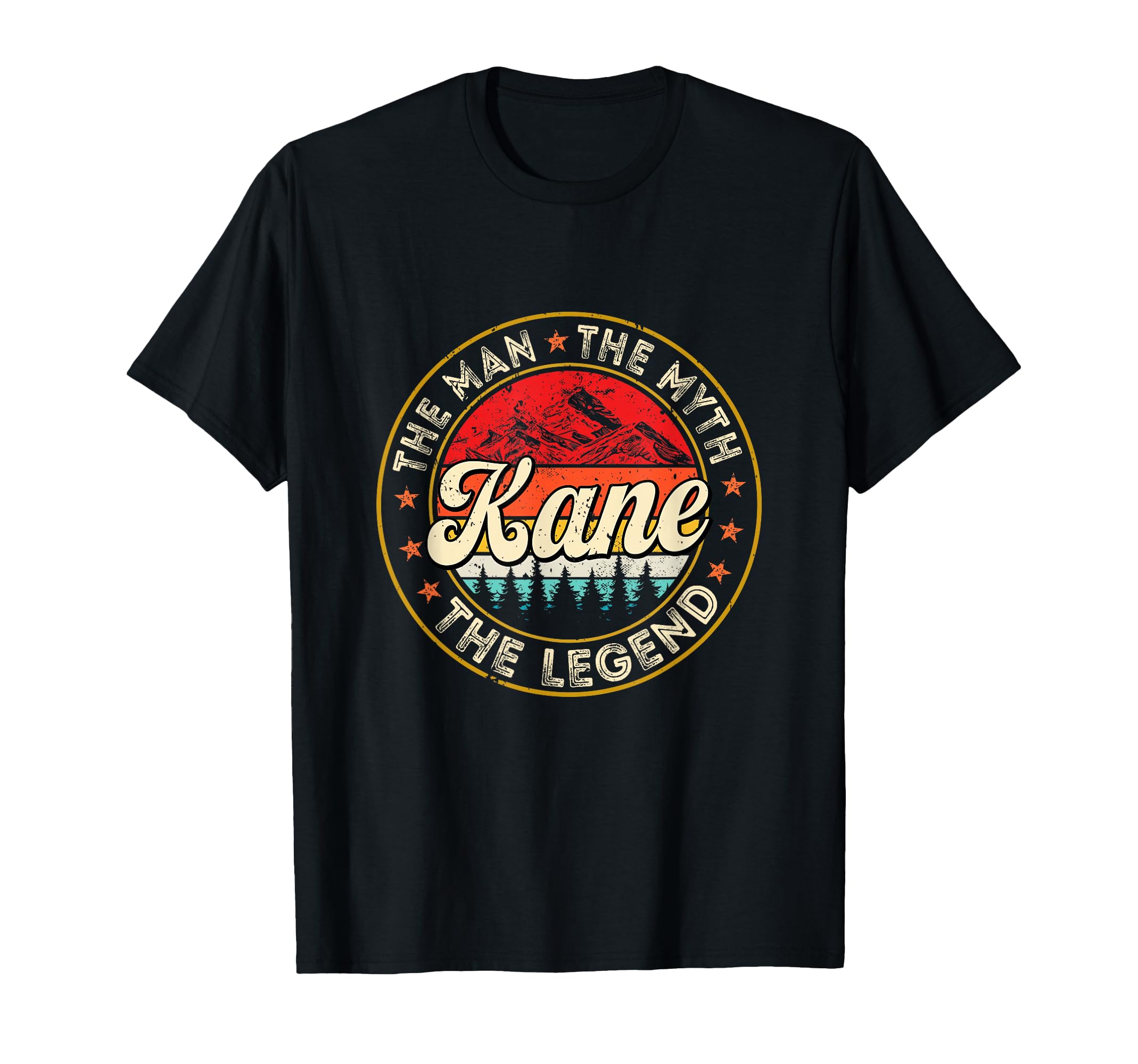 Kane Myth Legend Personalized Name T-Shirt - Fun Novelty Design for Adults - T-Shirt, Sweatshirt, Hoodie