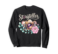 Photo Camera Flowers Storyteller Sweatshirt - Trendy Graphic for Adults - T-Shirt, Sweatshirt, Hoodie