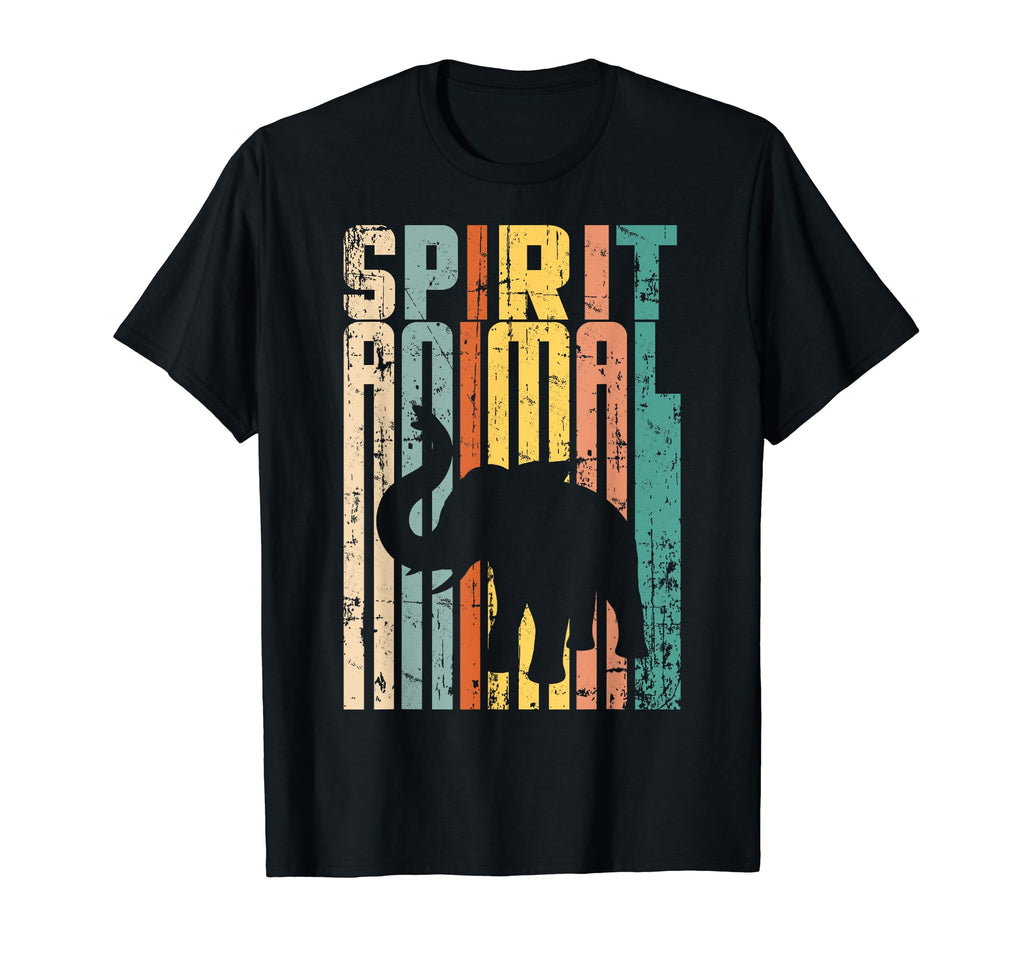 Distressed Elephant Spirit Animal T-Shirt - Novelty Apparel for Adults - T-Shirt, Sweatshirt, Hoodie