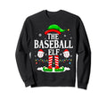 Baseball Elf Funny Matching Sweatshirt - Streetwear Style for Adults - T-Shirt, Sweatshirt, Hoodie