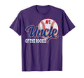 Uncle Rookie Baseball 1St Birthday T-Shirt - Novelty Apparel Unisex - T-Shirt, Sweatshirt, Hoodie