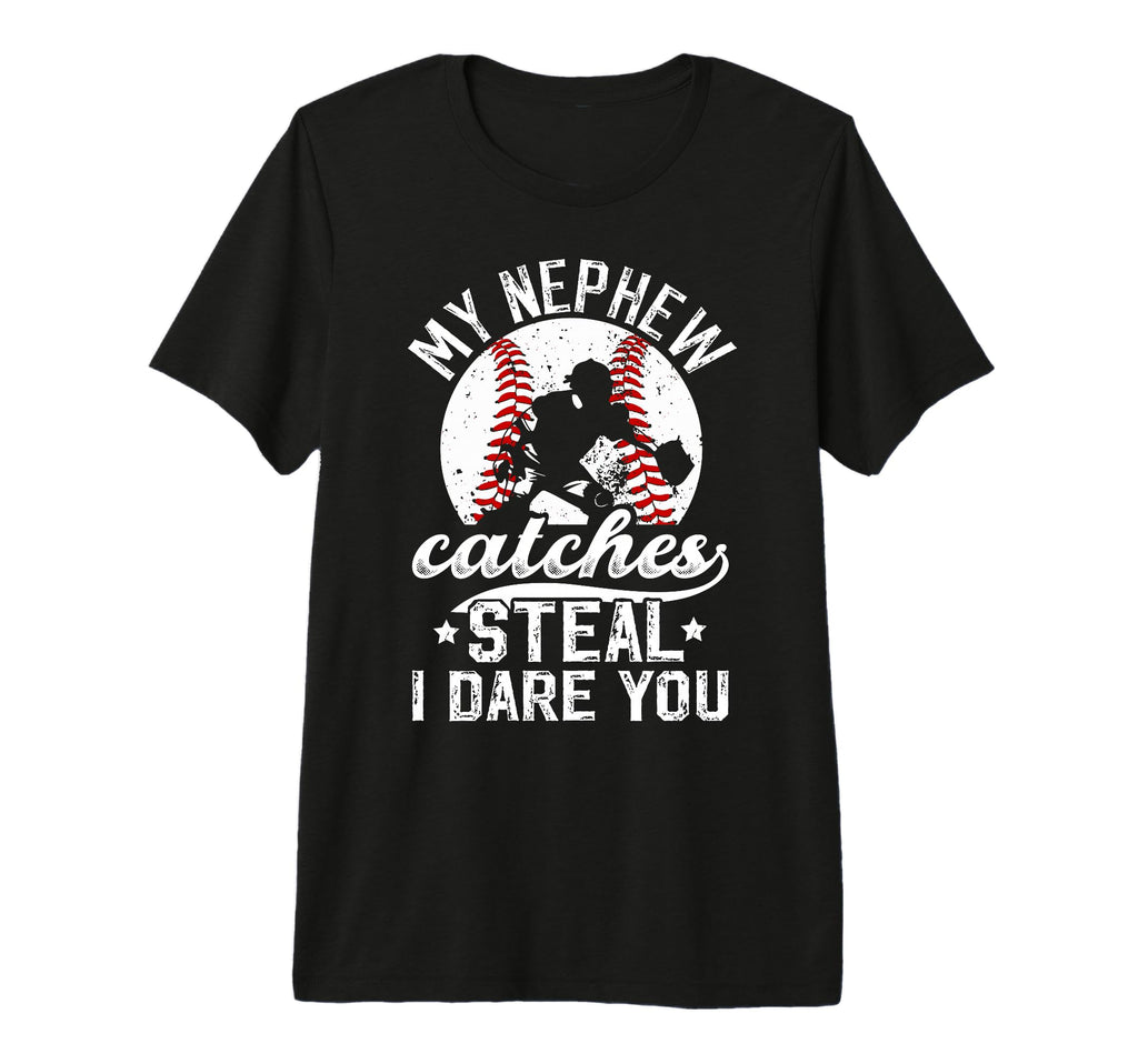 Mens Funny Baseball Catcher Uncle T-Shirt - Casual Everyday Wear Unisex - T-Shirt, Sweatshirt, Hoodie