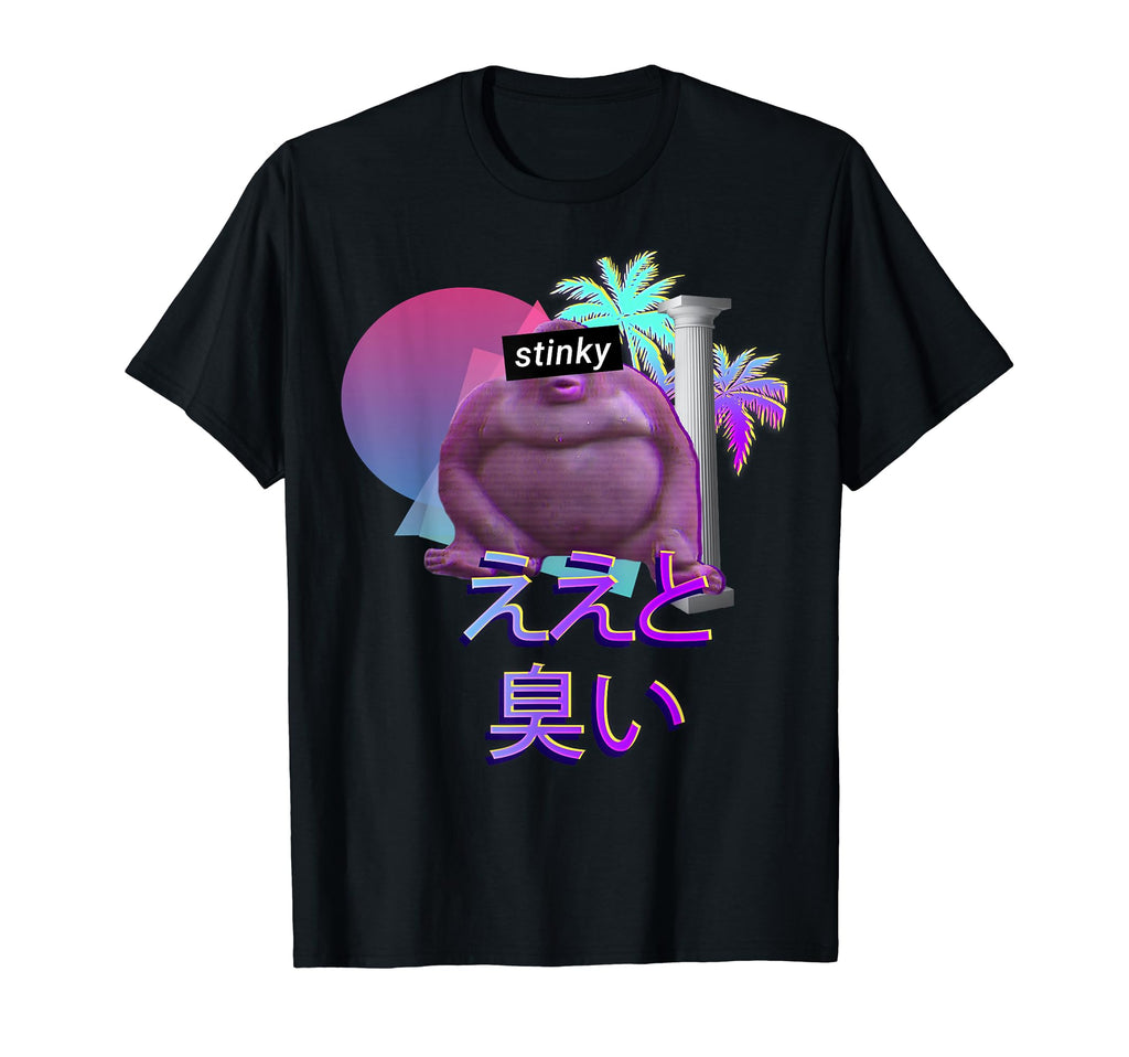 Uh Oh Stinky Poop Le Monke Aesthetics T-Shirt - Novelty Apparel Men Women - T-Shirt, Sweatshirt, Hoodie