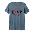 Baseball Softball Baseball Mom Love T-Shirt - Graphic Print Unisex - T-Shirt, Sweatshirt, Hoodie