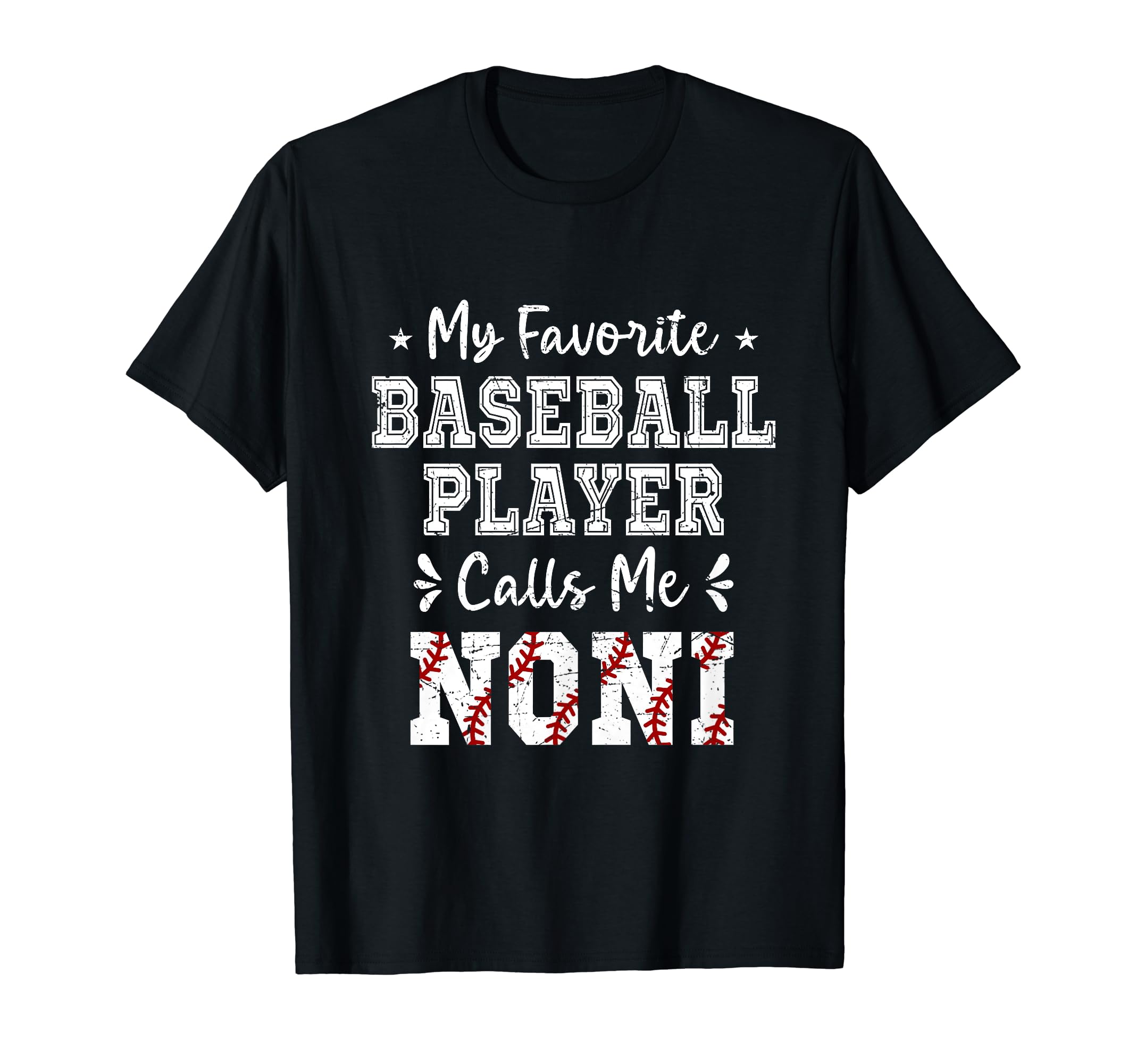 Baseball Noni My Favorite Baseball T-Shirt - Novelty Apparel for Adults - T-Shirt, Sweatshirt, Hoodie