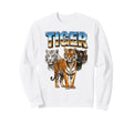 Tiger 70S 90S Tiger African Animal Sweatshirt - Graphic Print Men Women - T-Shirt, Sweatshirt, Hoodie