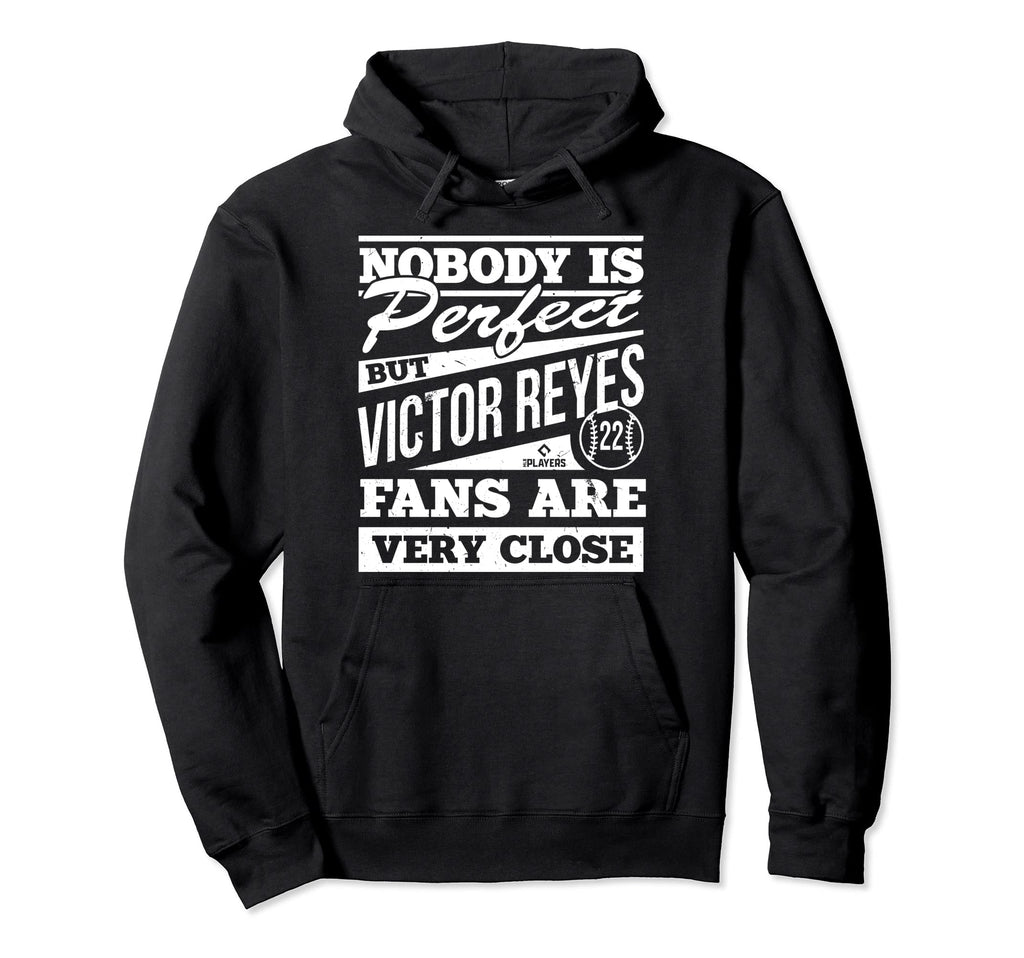 Nobody Is Victor Reyes Fans Funny Hoodie - Minimalist Print for Adults - T-Shirt, Sweatshirt, Hoodie
