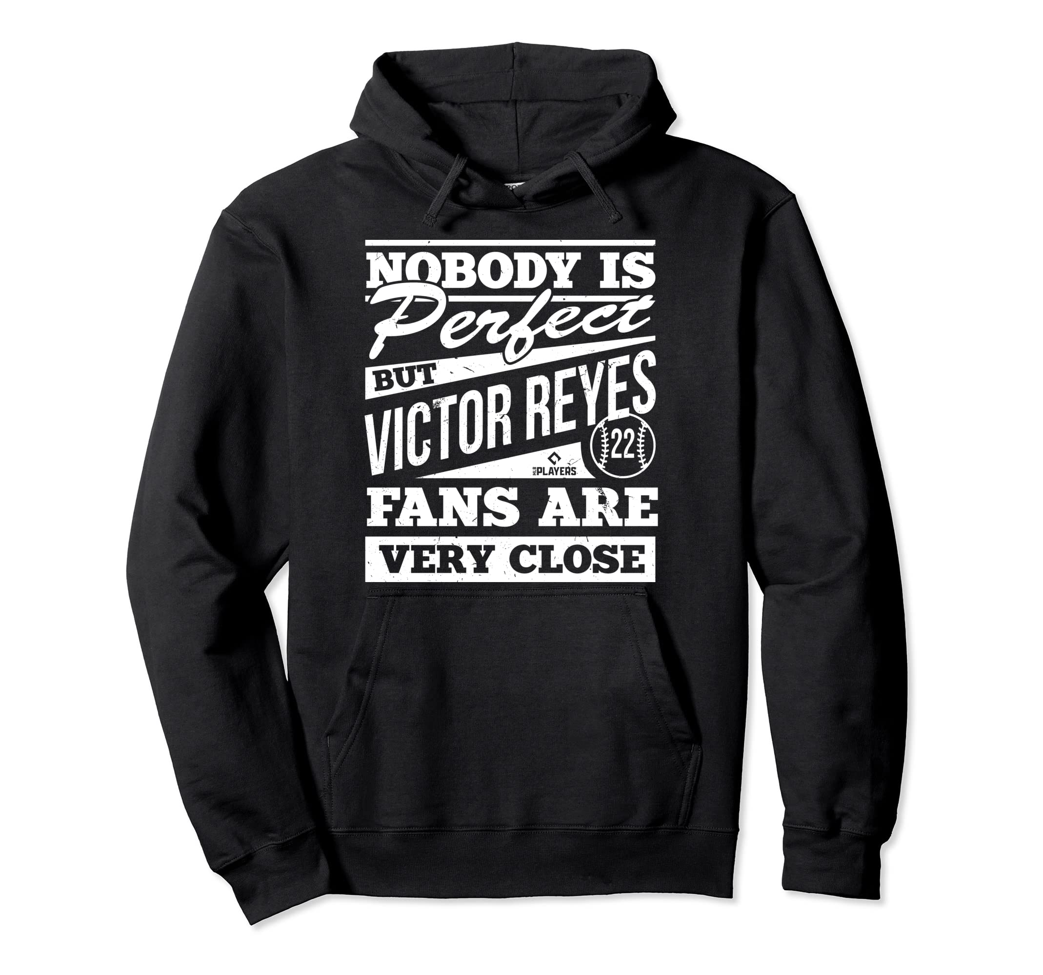 Nobody Is Victor Reyes Fans Funny Hoodie - Minimalist Print for Adults - T-Shirt, Sweatshirt, Hoodie