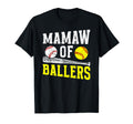 Mamaw Ballers Proud Baseball T-Shirt - Fun Novelty Design for Adults - T-Shirt, Sweatshirt, Hoodie