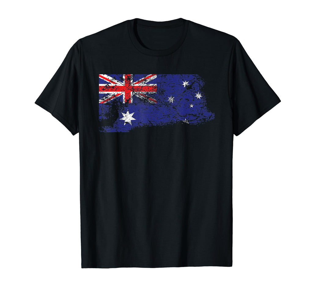 Distressed Beat Up Australian Flag T-Shirt - Streetwear Style for Adults - T-Shirt, Sweatshirt, Hoodie