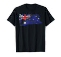 Distressed Beat Up Australian Flag T-Shirt - Streetwear Style for Adults - T-Shirt, Sweatshirt, Hoodie