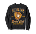 Baseball Mom Baseball Mama Sideline Sweatshirt - Aesthetic Graphic Unisex - T-Shirt, Sweatshirt, Hoodie