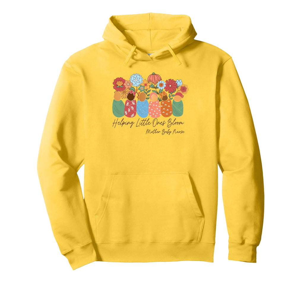 Helping Little Ones Bloom Wildflower Hoodie - Novelty Apparel Unisex - T-Shirt, Sweatshirt, Hoodie