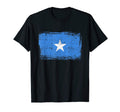 Somalia Flag Distressed T-Shirt - Fun Novelty Design for Adults - T-Shirt, Sweatshirt, Hoodie