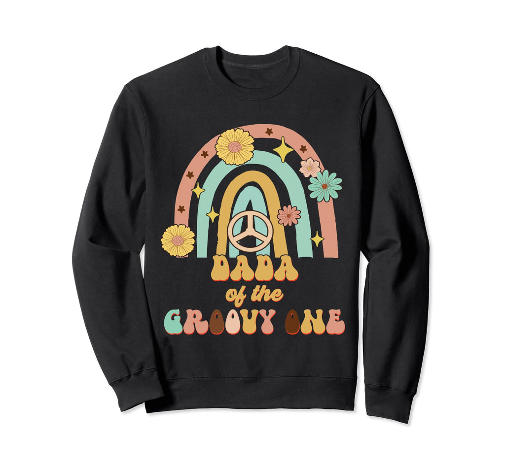 Boho Dada Groovy One 1St Sweatshirt - Casual Everyday Wear for Adults - T-Shirt, Sweatshirt, Hoodie