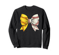 Baseball Softball Coquette Bow Sweatshirt - Trendy Graphic Men Women - T-Shirt, Sweatshirt, Hoodie