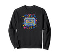 Cassette Tape Hearts 90S R B Sweatshirt - Novelty Apparel Men Women - T-Shirt, Sweatshirt, Hoodie