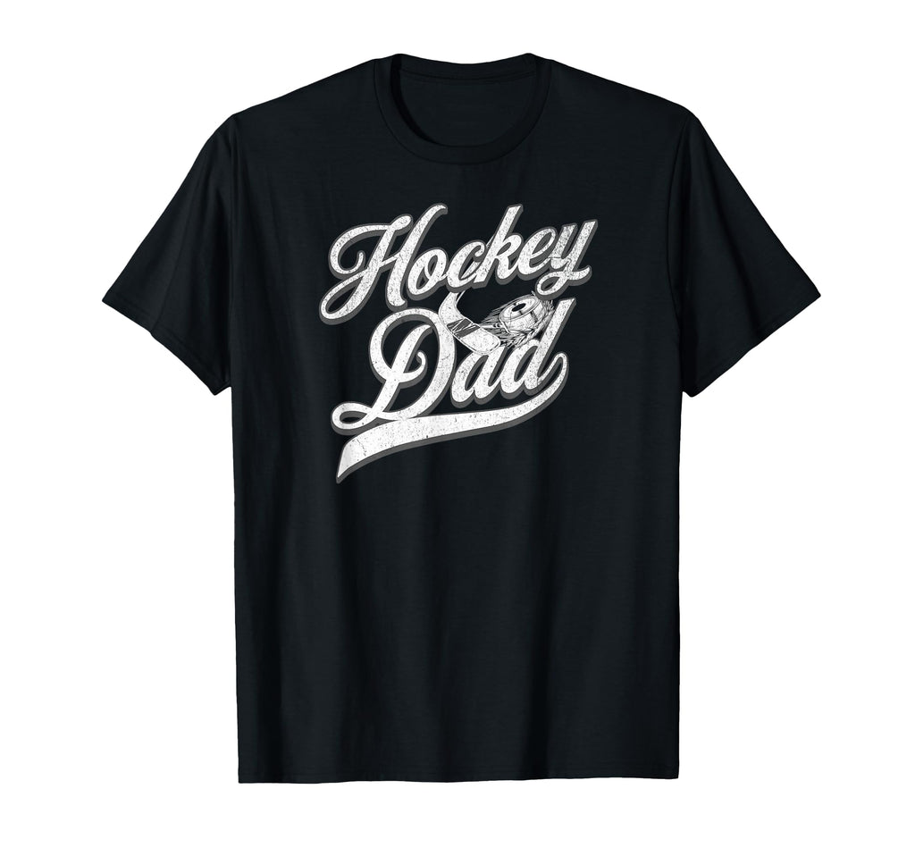 Hockey Dad American Ice Hockey Game Day T-Shirt - Minimalist Print Unisex - T-Shirt, Sweatshirt, Hoodie