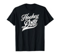 Hockey Dad American Ice Hockey Game Day T-Shirt - Minimalist Print Unisex - T-Shirt, Sweatshirt, Hoodie