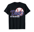 Dad Rookie Baseball Birthday Funny T-Shirt - Aesthetic Graphic Unisex - T-Shirt, Sweatshirt, Hoodie