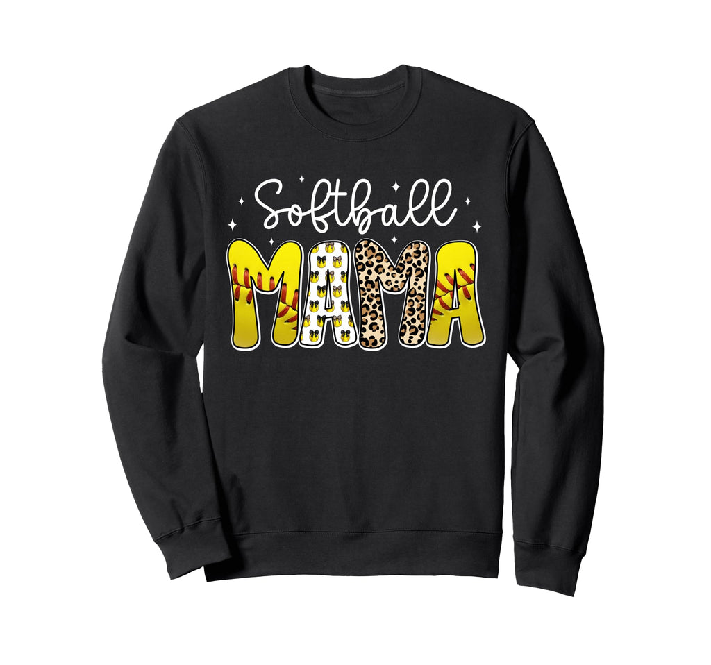 Softball Mama Game Day Funny Sweatshirt - Streetwear Style Men Women - T-Shirt, Sweatshirt, Hoodie