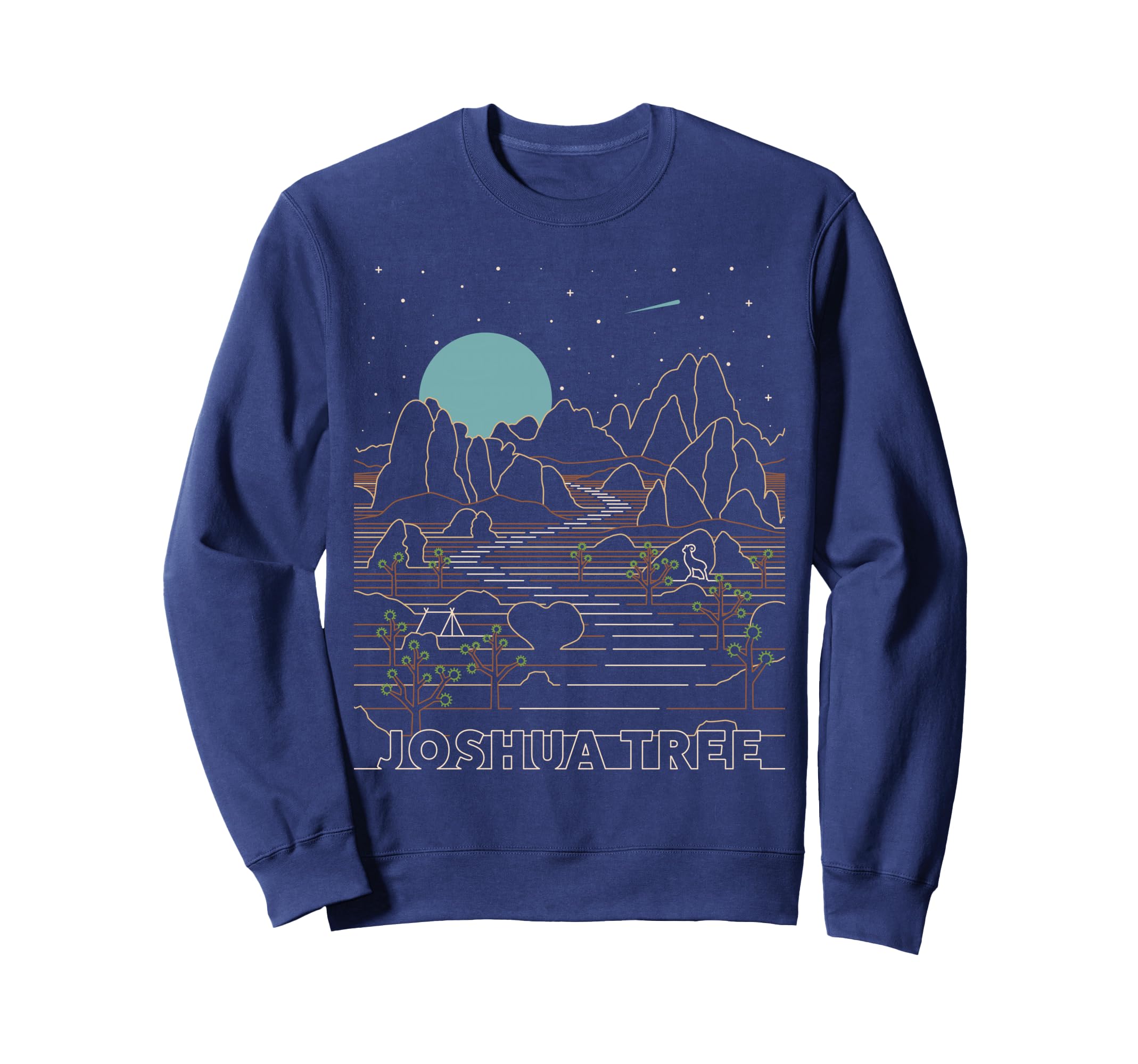 Joshua Tree National Park California Sweatshirt - Unique Graphic Unisex - T-Shirt, Sweatshirt, Hoodie