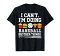 Doing Baseball Brother Things Baseball T-Shirt - Aesthetic Graphic Unisex - T-Shirt, Sweatshirt, Hoodie