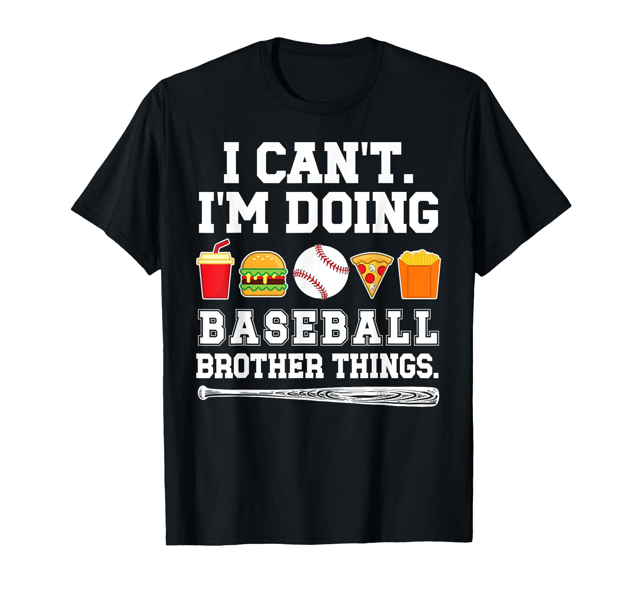Doing Baseball Brother Things Baseball T-Shirt - Aesthetic Graphic Unisex - T-Shirt, Sweatshirt, Hoodie