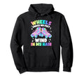 Roller Skate Wheels Under My Feet Hoodie - Aesthetic Graphic Unisex - T-Shirt, Sweatshirt, Hoodie