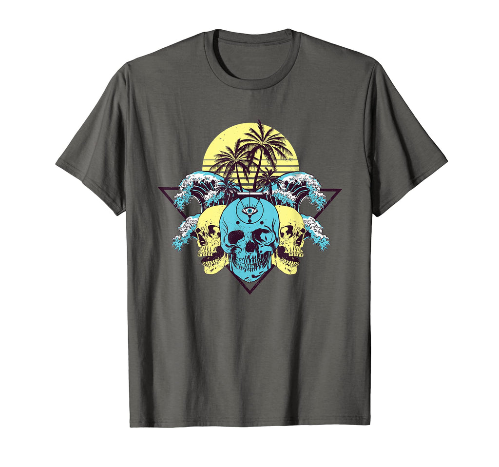Great Wave Off Kanagawa Sunset T-Shirt - Streetwear Style Men Women - T-Shirt, Sweatshirt, Hoodie
