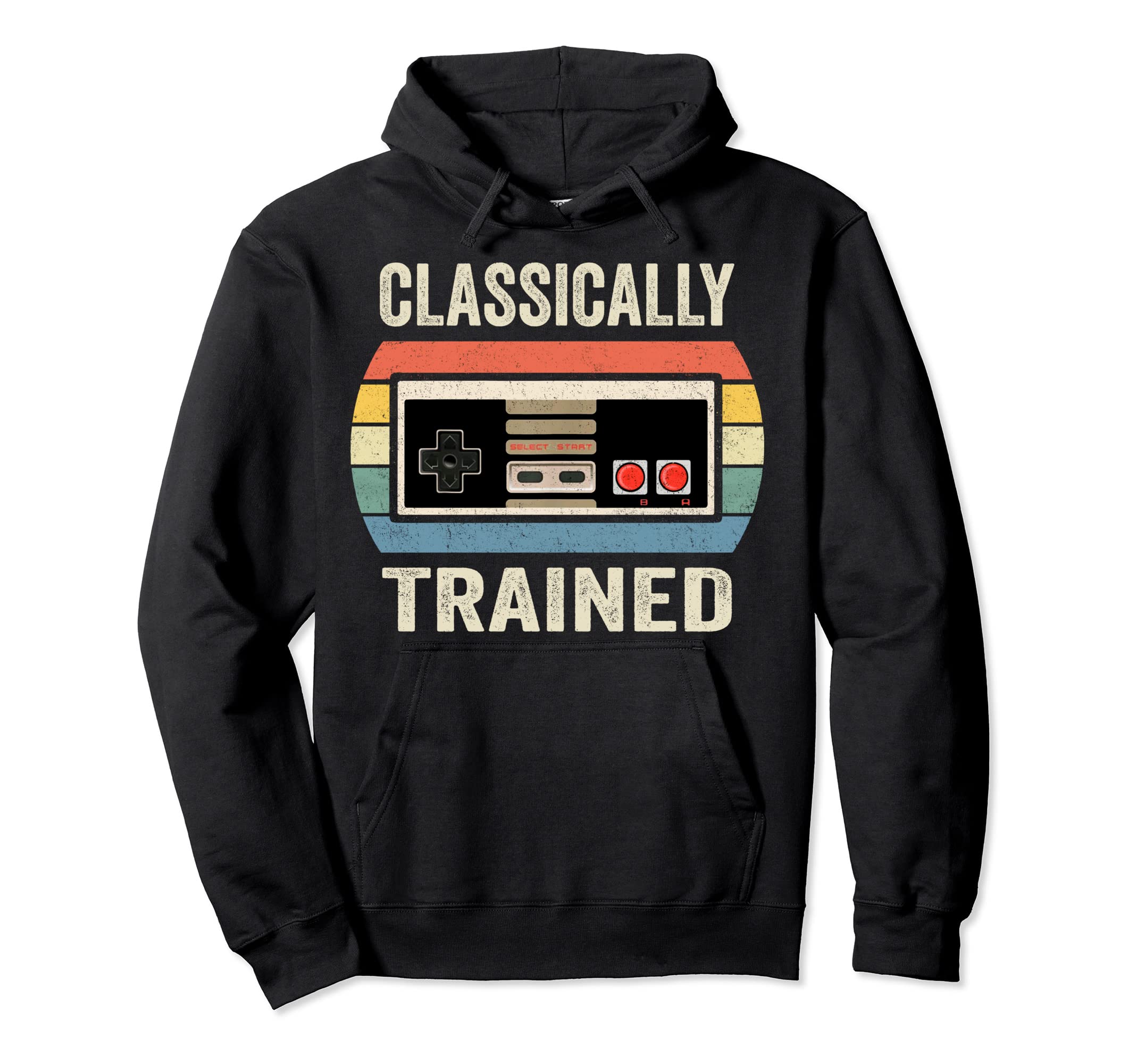 Video Game Distressed Hoodie - Custom Art Print Unisex - T-Shirt, Sweatshirt, Hoodie