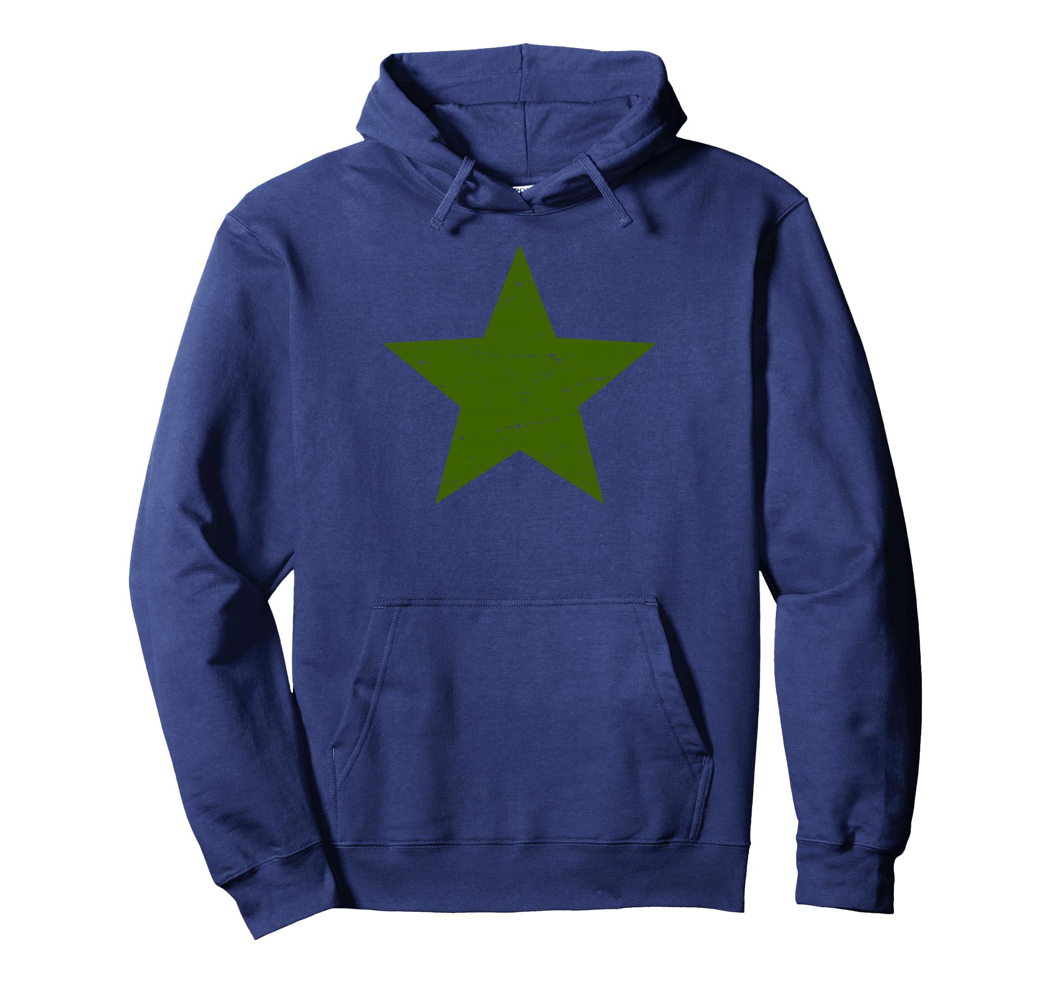 Grunge Alternative Distressed Green Hoodie - Novelty Apparel for Adults - T-Shirt, Sweatshirt, Hoodie