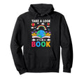Take Its Book Reading Rainbow Hoodie - Trendy Graphic Unisex - T-Shirt, Sweatshirt, Hoodie