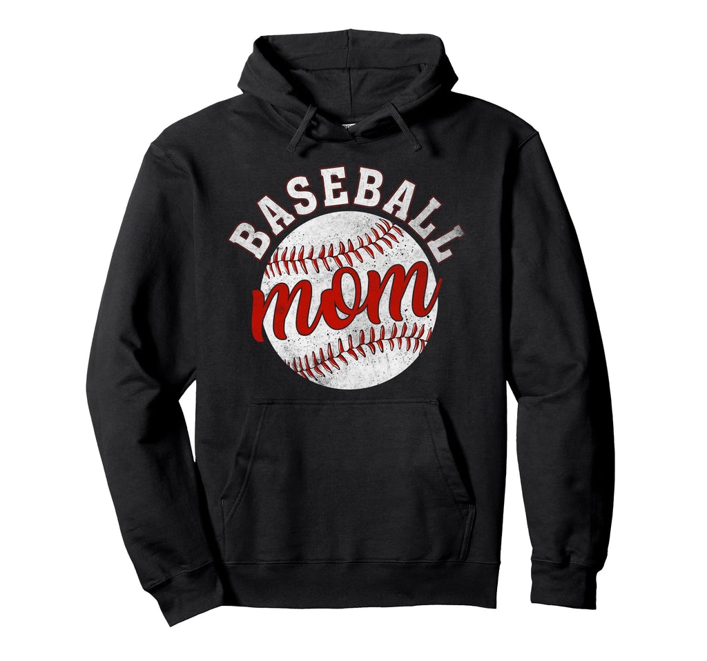 Baseball Mom Mothers Day Baseball Hoodie - Casual Everyday Wear for Adults - T-Shirt, Sweatshirt, Hoodie