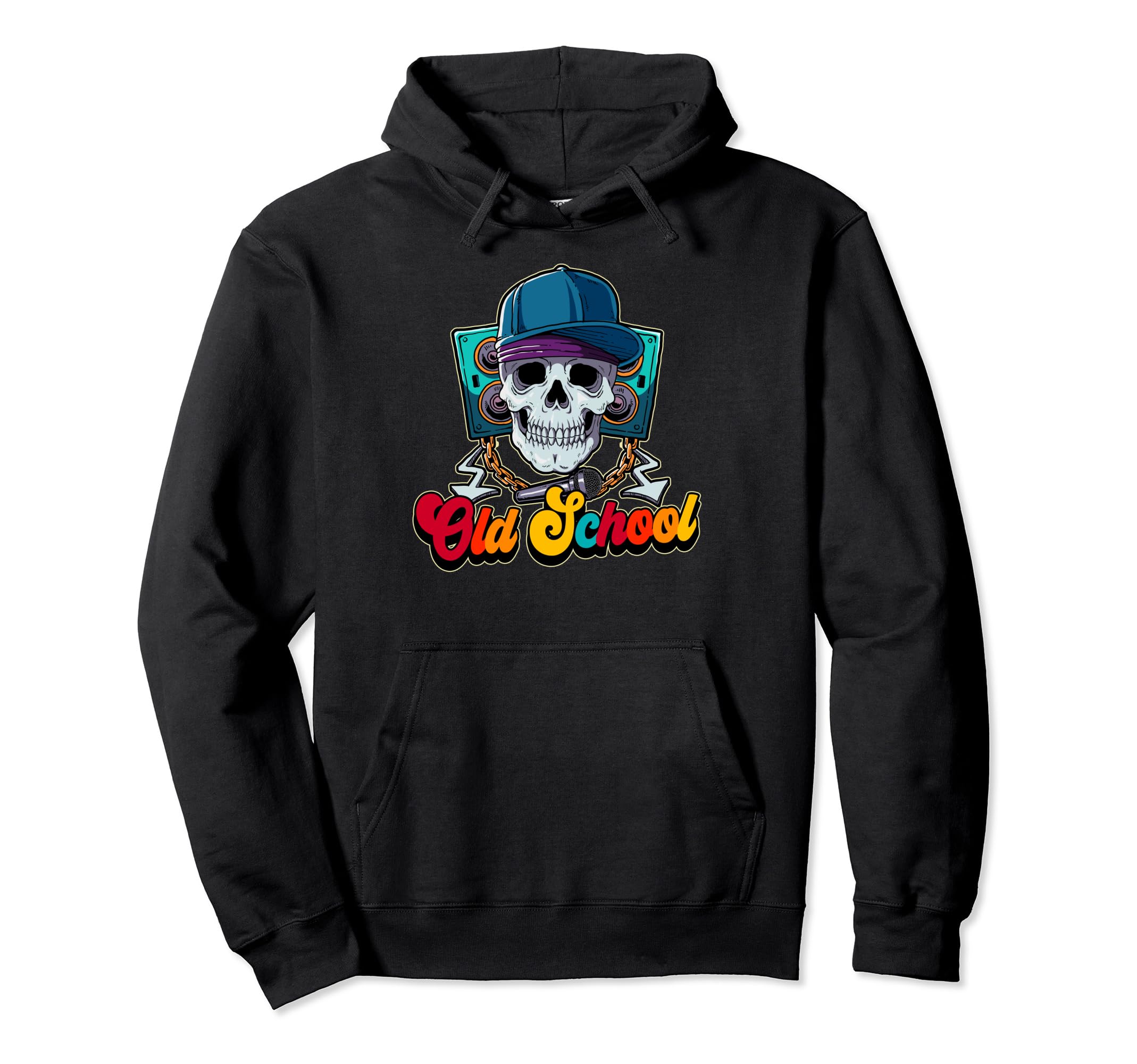 Old School Hip Hop Hoodie - Trendy Graphic for Adults - T-Shirt, Sweatshirt, Hoodie