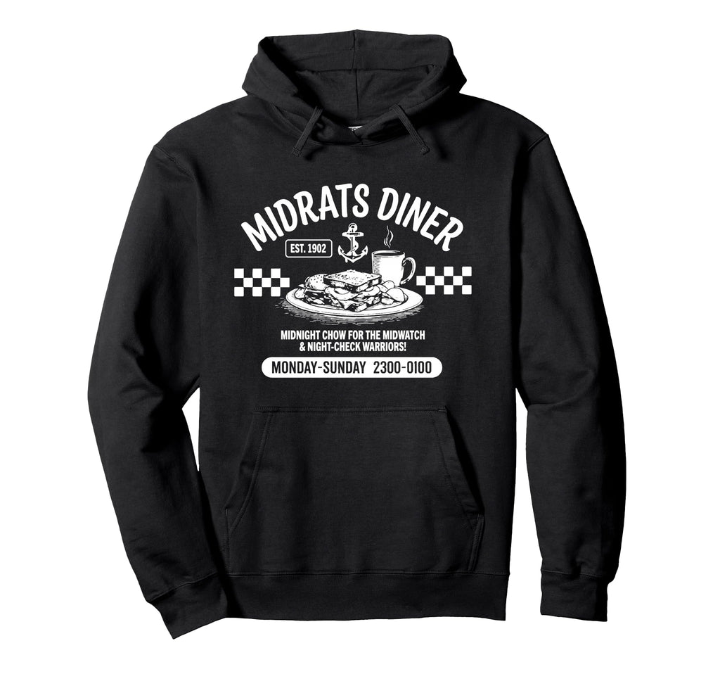Midrats Diner Funny Sailor Hoodie - Graphic Print Unisex - T-Shirt, Sweatshirt, Hoodie