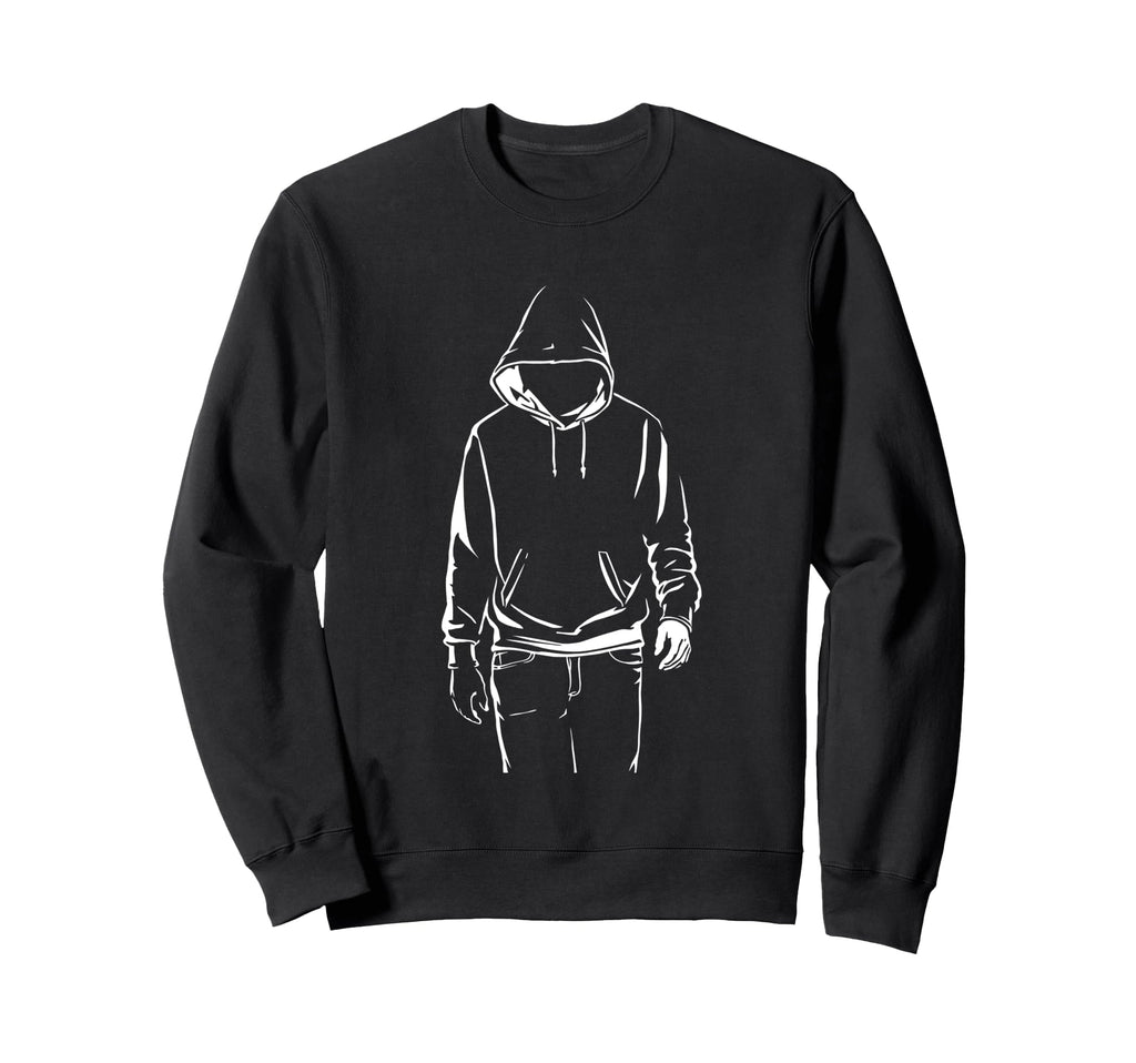 Hip Hop Vibe Old School Rapper Sweatshirt - Custom Art Print for Adults - T-Shirt, Sweatshirt, Hoodie