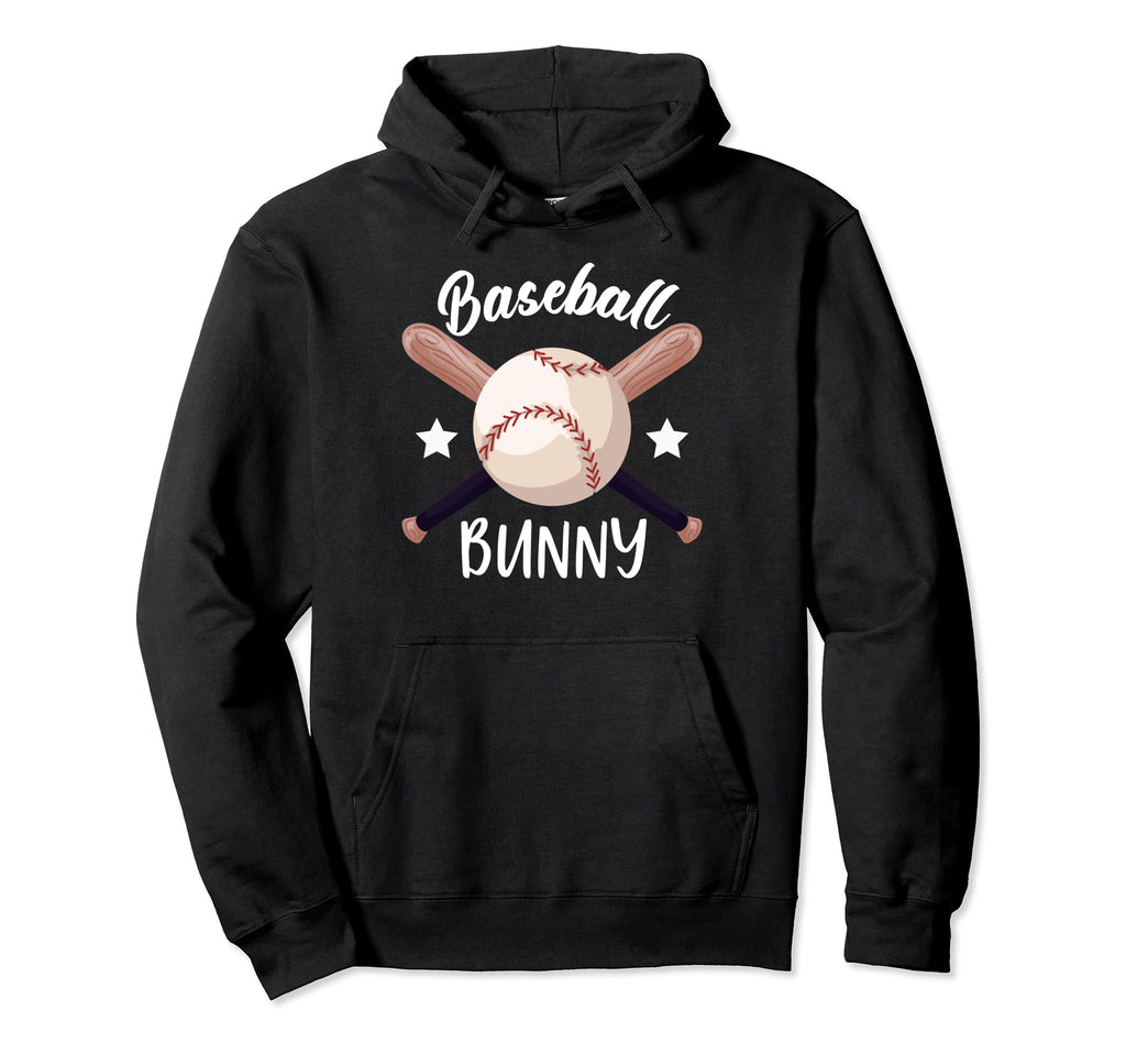 Baseball Bunny Batter Sport Baseball Player Hoodie - Trendy Graphic Unisex - T-Shirt, Sweatshirt, Hoodie