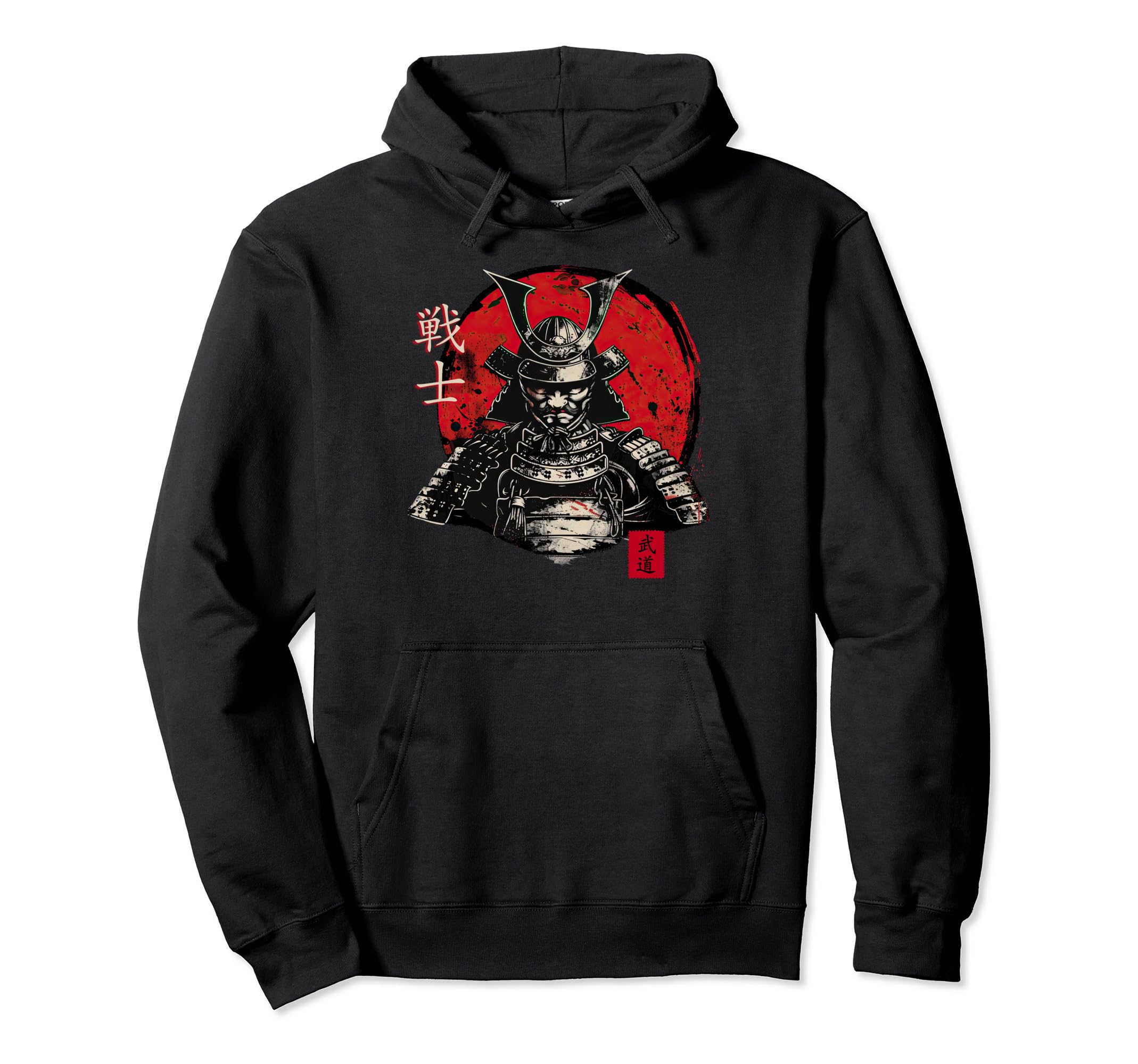 Bushido Warrior Japanese Samurai Hoodie - Streetwear Style for Adults - T-Shirt, Sweatshirt, Hoodie