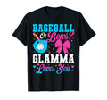 Baseball Or Bows Glamma Loves You T-Shirt - Unique Graphic Men Women - T-Shirt, Sweatshirt, Hoodie