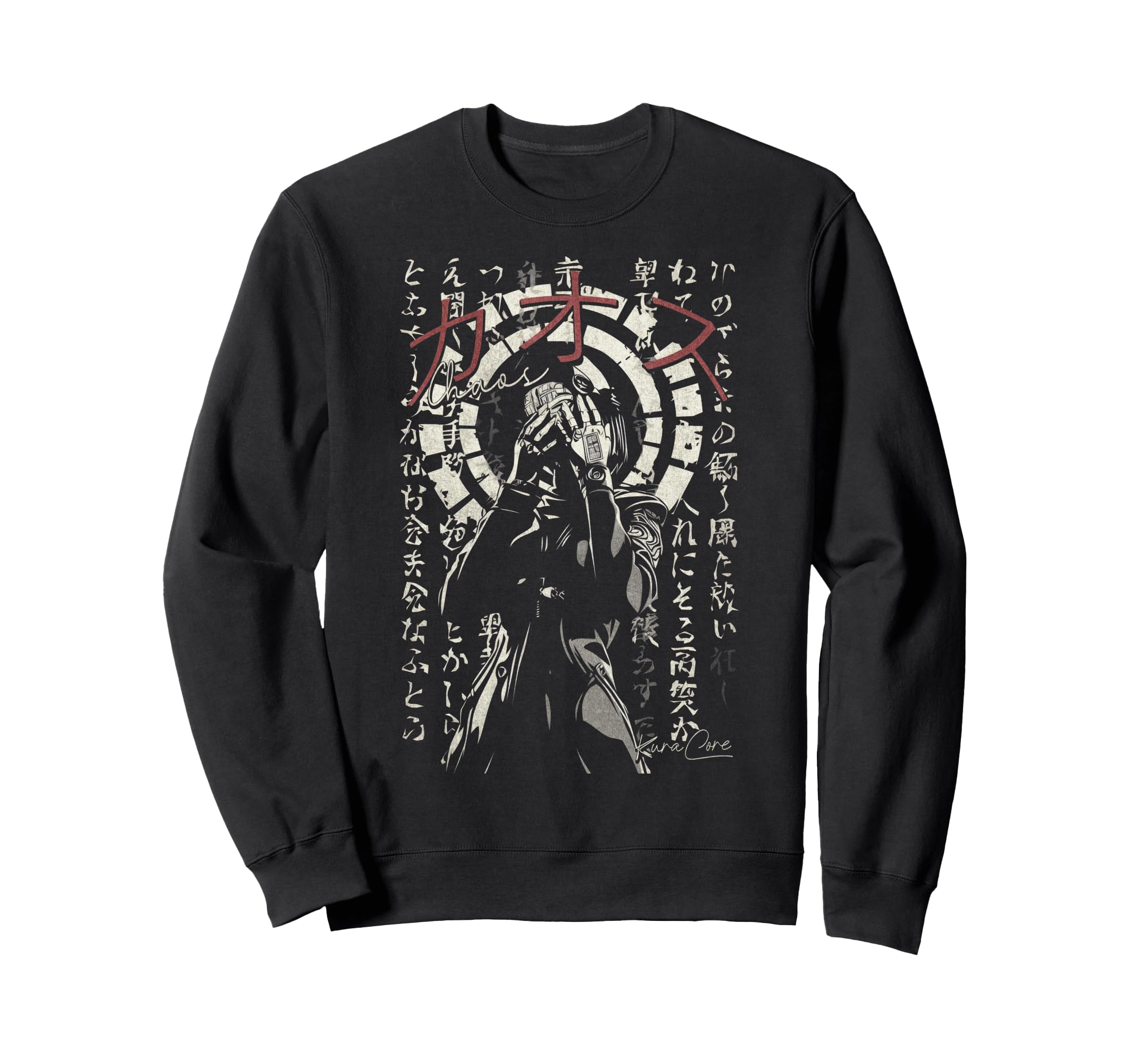 Japanese Streetwear Cyberpunk Y2K Sweatshirt - Streetwear Style Unisex - T-Shirt, Sweatshirt, Hoodie