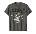 Raccoon Feral Baseball Mom Trash Panda T-Shirt - Graphic Print Unisex - T-Shirt, Sweatshirt, Hoodie