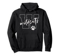 Wildcats Football Baseball T-Shirt - Aesthetic Graphic Men Women - T-Shirt, Sweatshirt, Hoodie