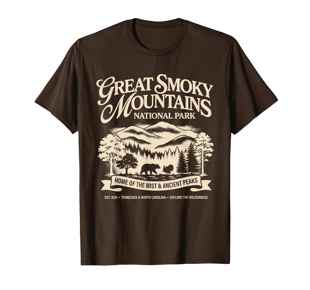 Great Smoky Mountains National Park T-Shirt - Aesthetic Graphic Unisex - T-Shirt, Sweatshirt, Hoodie