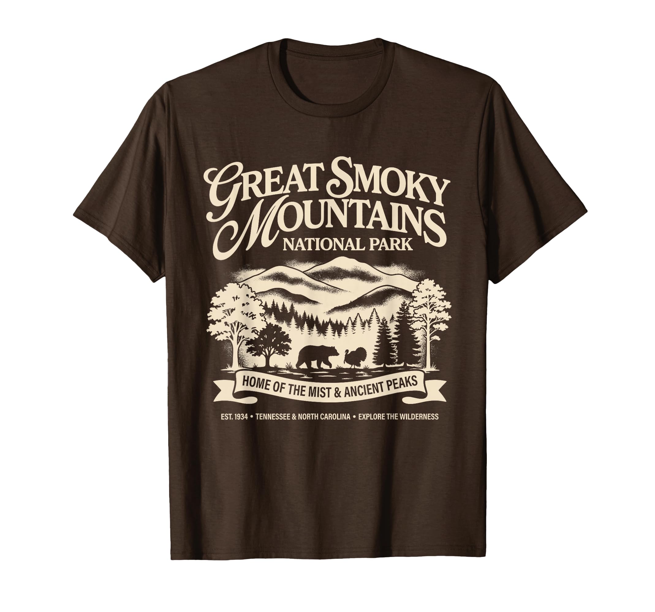 Great Smoky Mountains National Park T-Shirt - Aesthetic Graphic Unisex - T-Shirt, Sweatshirt, Hoodie