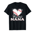 Baseball Nana Baseball Heart T-Shirt - Fun Novelty Design for Adults - T-Shirt, Sweatshirt, Hoodie