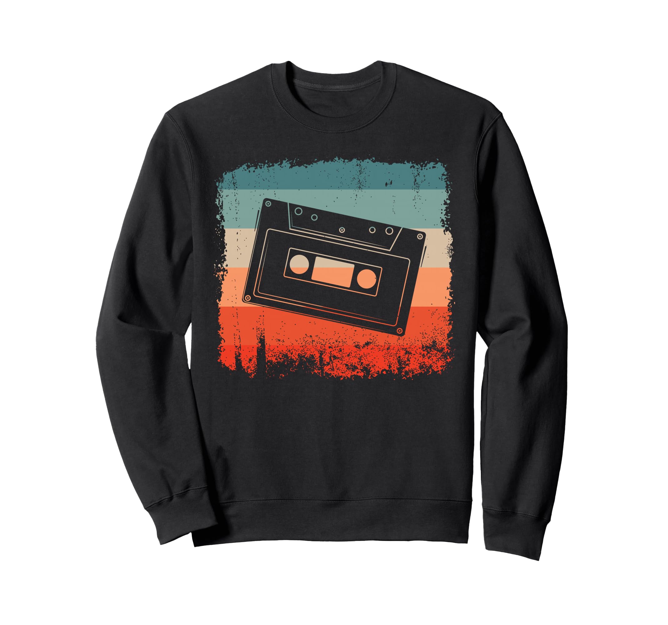Audio Cassette Tape Cassette Sweatshirt - Casual Everyday Wear for Adults - T-Shirt, Sweatshirt, Hoodie
