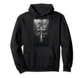 Gothic Cross Grunge Aesthetic Y2K Goth Hoodie - Unique Graphic Men Women - T-Shirt, Sweatshirt, Hoodie