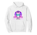 Aesthetic Vaporwave Outfits Unicorn Hoodie - Graphic Print for Adults - T-Shirt, Sweatshirt, Hoodie