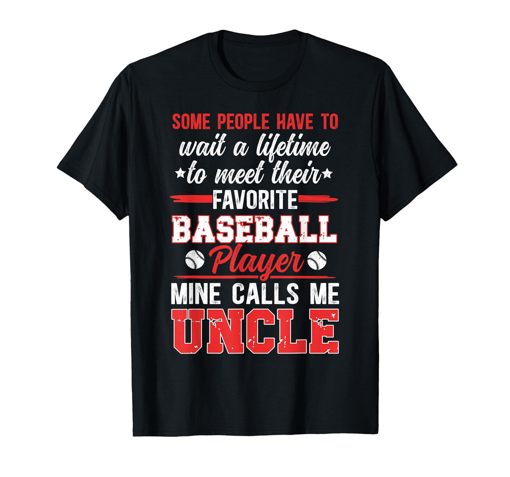 Baseball Uncle Proud Uncle Baseball T-Shirt - Aesthetic Graphic for Adults - T-Shirt, Sweatshirt, Hoodie